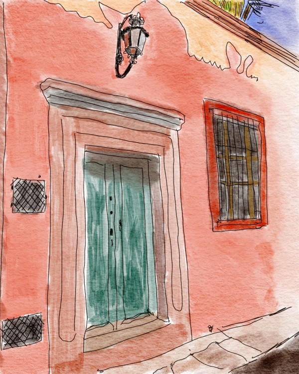 Mexico San Miguel de Allende Door 1 by Harry Forsdick